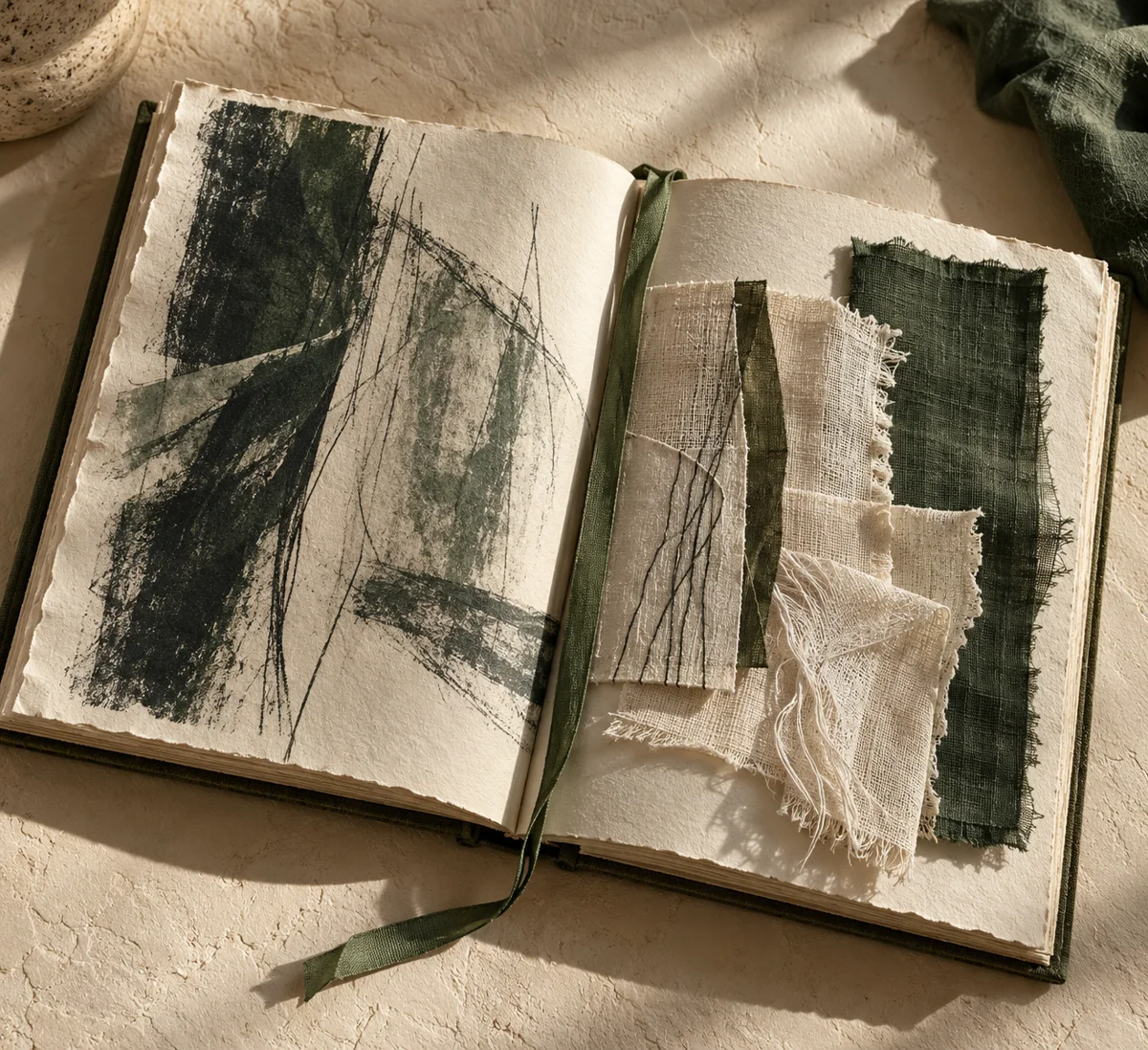Illustrative textile and garment development study