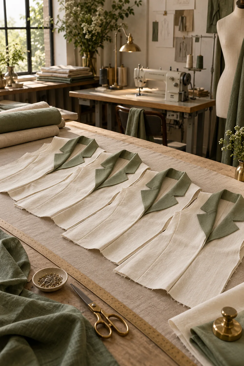 Illustrative textile and garment development study