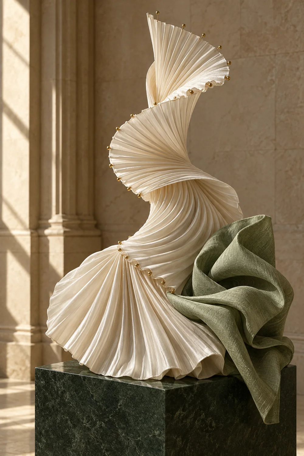 Illustrative textile and garment development study